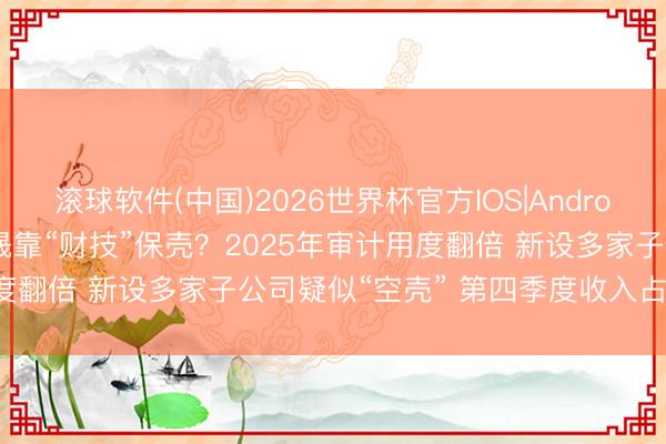 滚球软件(中国)2026世界杯官方IOS|Android手机app下载 *ST大晟靠“财技”保壳？2025年审计用度翻倍 新设多家子公司疑似“空壳” 第四季度收入占比权贵栽植