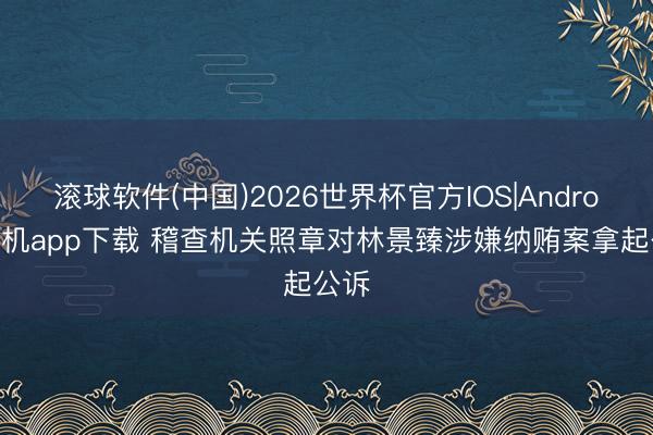 滚球软件(中国)2026世界杯官方IOS|Android手机app下载 稽查机关照章对林景臻涉嫌纳贿案拿起公诉