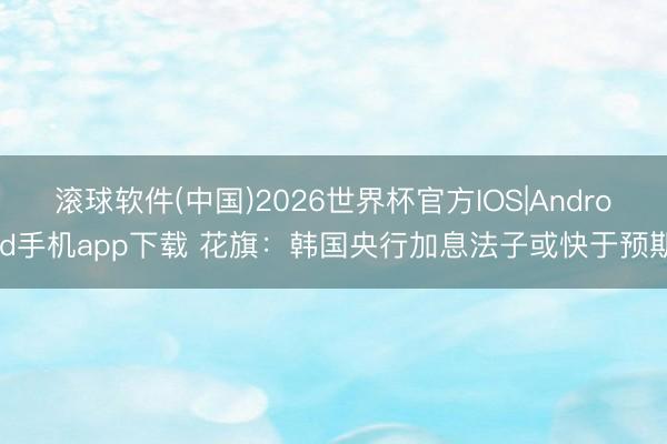 滚球软件(中国)2026世界杯官方IOS|Android手机app下载 花旗：韩国央行加息法子或快于预期