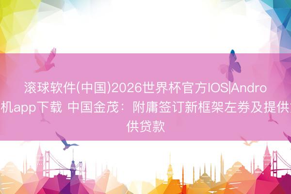 滚球软件(中国)2026世界杯官方IOS|Android手机app下载 中国金茂：附庸签订新框架左券及提供贷款