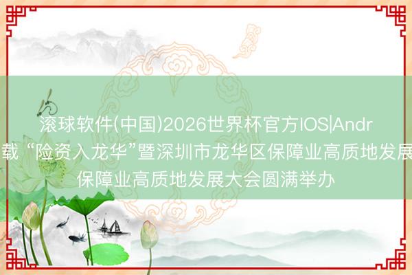滚球软件(中国)2026世界杯官方IOS|Android手机app下载 “险资入龙华”暨深圳市龙华区保障业高质地发展大会圆满举办