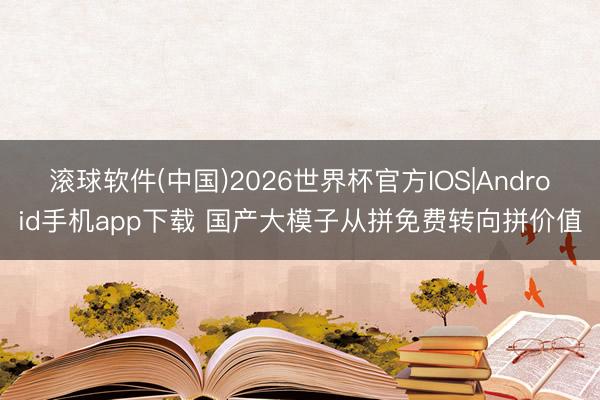 滚球软件(中国)2026世界杯官方IOS|Android手机app下载 国产大模子从拼免费转向拼价值