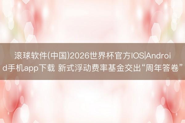 滚球软件(中国)2026世界杯官方IOS|Android手机app下载 新式浮动费率基金交出“周年答卷”