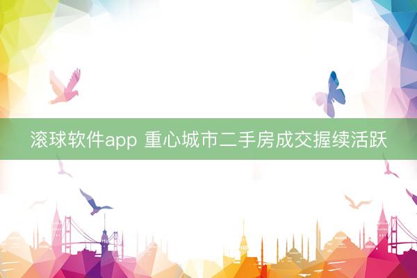 滚球软件app 重心城市二手房成交握续活跃