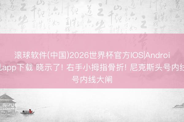 滚球软件(中国)2026世界杯官方IOS|Android手机app下载 晓示了! 右手小拇指骨折! 尼克斯头号内线大闸