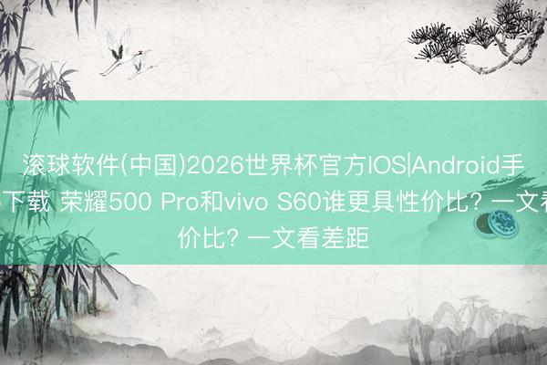 滚球软件(中国)2026世界杯官方IOS|Android手机app下载 荣耀500 Pro和vivo S60谁更具性价比? 一文看差距